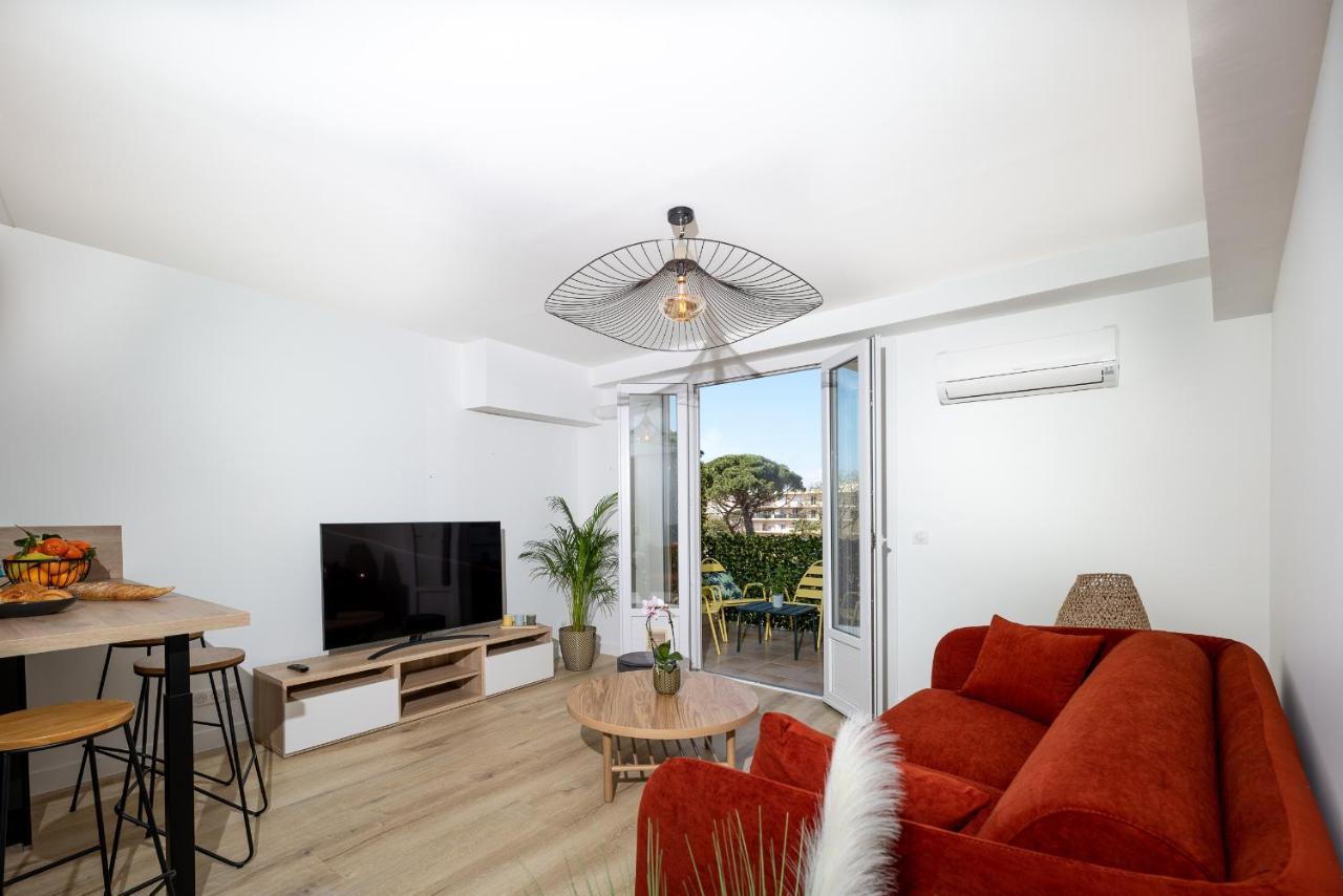 Superbe T2 Juan Les Pins 300M Des Plages 앙티브 외부 사진