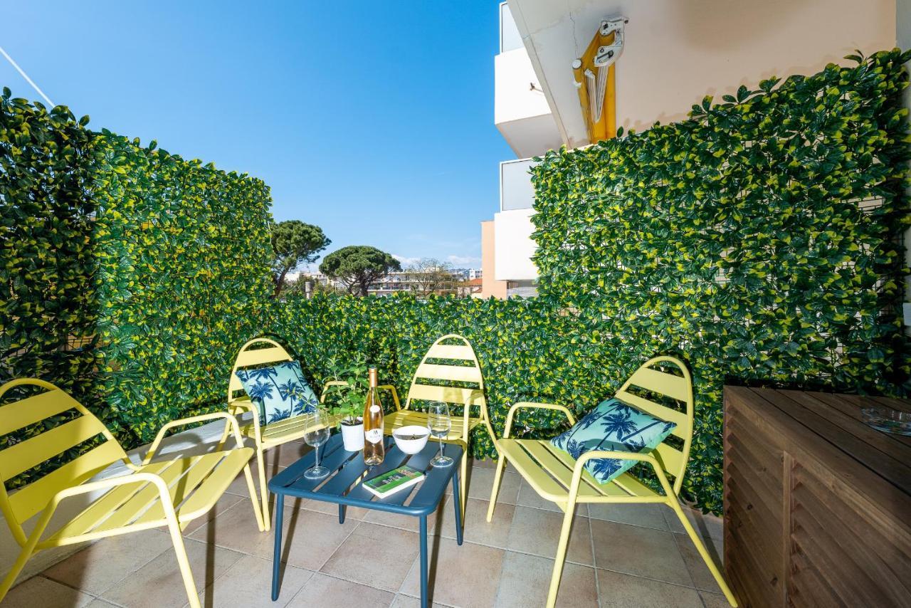 Superbe T2 Juan Les Pins 300M Des Plages 앙티브 외부 사진